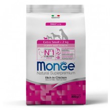 Сухой корм для собак Monge Dog Extrasmall Puppy & Junior курица с рисом 0,8 Кг Сухой корм для собак Monge Dog Extrasmall Puppy & Junior курица с рисом 0,8 Кг