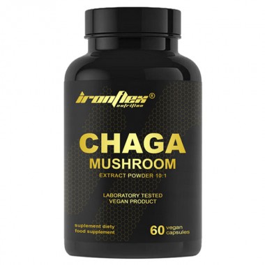 Грибной комплекс IronFlex Chaga Mushroom 60 Veg Caps