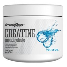 Креатин моногидрат IronFlex Creatine Monohydrate 300 g /120 servings/ Natural flavour