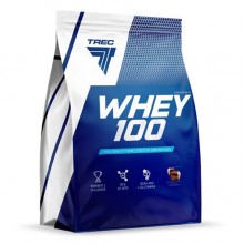 Протеин Trec Nutrition Whey 100 900 g /30 servings/ Double Chocolate Протеин Trec Nutrition Whey 100 900 g /30 servings/ Double Chocolate