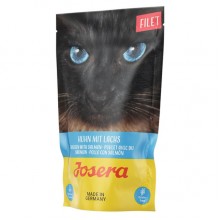 Влажный корм для котов Josera Filet Huhn mit Lachs Филе Курица с Лососем 16x70g, пауч