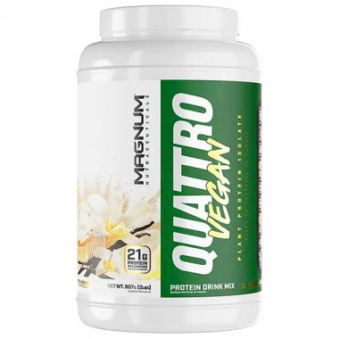 Протеин Magnum Nutraceuticals Quattro  Vegan Protein Drink Mix 907 g /30 servings/ Vanilia