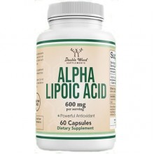 Альфа-липоевая кислота Double Wood Alpha Lipoic Acid 300 mg 60 Caps