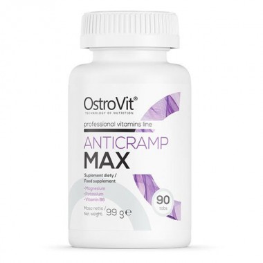 Витаминно-минеральный комплекс для спорта OstroVit Anticramp Max 90 Tabs