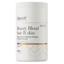 Комплекс для кожи, волос, ногтей OstroVit Beauty Blend Hair & Skin 360 g /12 servings/ French Vanilla