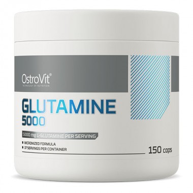 Глютамин для спорта OstroVit Glutamine 5000 150 Caps