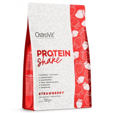 Протеин OstroVit Protein Shake 700 g /23 servings/ Strawberry Протеин OstroVit Protein Shake 700 g /23 servings/ Strawberry