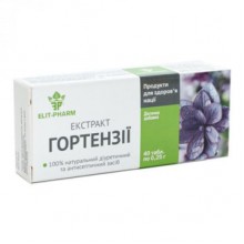 Урологический препарат Elit-Pharm Экстракт Гортензии 40 таб