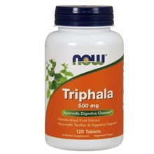 Смесь экстрактов NOW Foods Triphala 500 mg 120 Tabs Смесь экстрактов NOW Foods Triphala 500 mg 120 Tabs