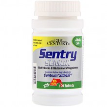 Витаминно-минеральный комплекс 21st Century Sentry Senior, Multivitamin & Mineral Supplement, Adults 50+ 100 Tabs Витаминно-минеральный комплекс 21st Century Sentry Senior, Multivitamin & Mineral Supplement, Adults 50+ 100 Tabs