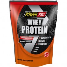Протеин Power Pro Whey Protein 2000 g /50 servings/ Шоколад + орех