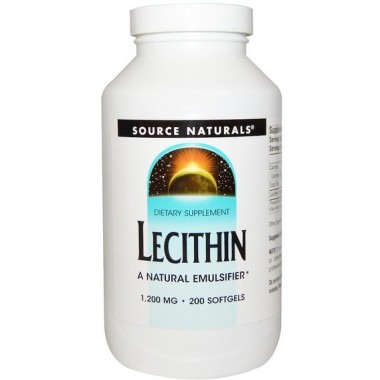 Лецитин Source Naturals Lecithin 200 Caps