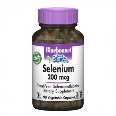 Селен Bluebonnet Nutrition Selenium 200 mcg 90 Veg Caps