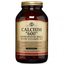 Микроэлемент Кальций Solgar Calcium "600" from Oyster Shell with Vitamin D3 240 Tabs Микроэлемент Кальций Solgar Calcium "600" from Oyster Shell with Vitamin D3 240 Tabs