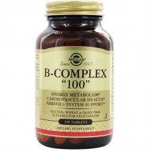 В комплекс Solgar B-Complex "100" 100 Tabs