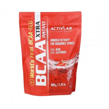 Аминокислота BCAA для спорта Activlab BCAA Xtra Instant +L-Glutamine 800 g /80 servings/ Watermelon Аминокислота BCAA для спорта Activlab BCAA Xtra Instant +L-Glutamine 800 g /80 servings/ Watermelon