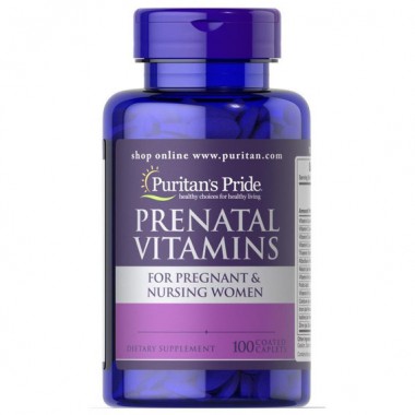 Витаминно-минеральный комплекс Puritan's Pride Prenatal Vitamins 100 Caps