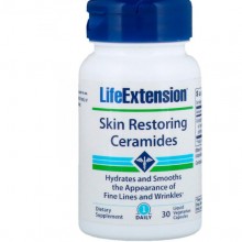 Комплекс для кожи, волос, ногтей Life Extension Skin Restoring Ceramides 30 Liquid Vcaps Комплекс для кожи, волос, ногтей Life Extension Skin Restoring Ceramides 30 Liquid Vcaps