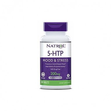 Триптофан Natrol 5-HTP Time Release Maximum Strength 200 mg 30 Tabs