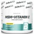 Хондропротектор (для спорта) BioTechUSA MSM + Vitamin C 150 g /75 servings/ Lemon