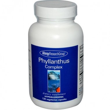 Комплекс для профилактики работы печени Allergy Research Group Phyllanthus Complex 120 Veg Caps ALG-70750