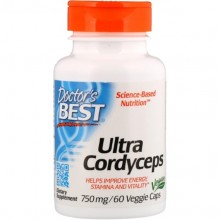 Тонизирующее средство Doctor's Best Ultra Cordyceps 60 Veg Caps DRB-00103 Тонизирующее средство Doctor's Best Ultra Cordyceps 60 Veg Caps DRB-00103