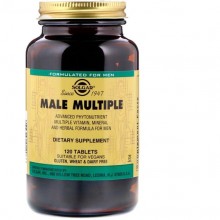 Витаминно-минеральный комплекс Solgar Male Multiple 120 Tabs Витаминно-минеральный комплекс Solgar Male Multiple 120 Tabs
