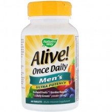 Витаминно-минеральный комплекс Nature's Way Alive! Once Daily Men's 60 Tabs NWY-15685 Витаминно-минеральный комплекс Nature's Way Alive! Once Daily Men's 60 Tabs NWY-15685