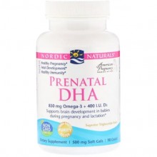 Омега 3 Nordic Naturals Prenatal DHA 500 mg 90 Soft Gels NOR-01741 Омега 3 Nordic Naturals Prenatal DHA 500 mg 90 Soft Gels NOR-01741