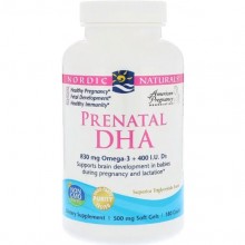 Омега 3 Nordic Naturals Prenatal DHA 500 mg 180 Soft Gels Unflavored NOR-01748 Омега 3 Nordic Naturals Prenatal DHA 500 mg 180 Soft Gels Unflavored NOR-01748