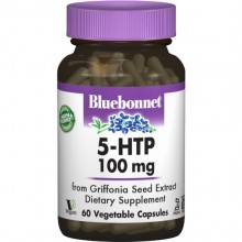 Триптофан Bluebonnet Nutrition 5-HTP 100 mg 60 Veg Caps BLB0051 Триптофан Bluebonnet Nutrition 5-HTP 100 mg 60 Veg Caps BLB0051