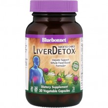 Комплекс для профилактики работы печени Bluebonnet Nutrition Targeted Choice, Liver Detox 30 Veg Caps