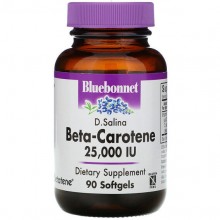 Витамин A Bluebonnet Nutrition Natural Beta-Carotene, 25,000 IU 90 Softgels