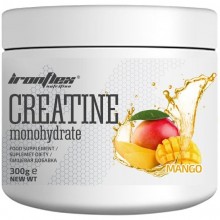 Креатин моногидрат IronFlex Creatine Monohydrate 300 g /120 servings/ Mango