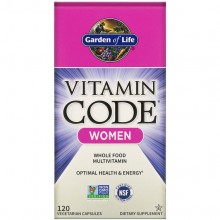 Витаминно-минеральный комплекс Garden of Life Vitamin Code, Women 120 Veg Caps GOL-11366