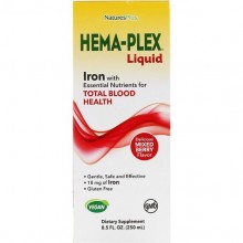 Микроэлемент Железо Nature's Plus Hema-Plex Liquid Iron 250 ml NTP37687