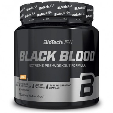 Комплекс до тренировки BioTechUSA Black Blood NOX+ 330 g /17 servings/ Red berry Комплекс до тренировки BioTechUSA Black Blood NOX+ 330 g /17 servings/ Red berry
