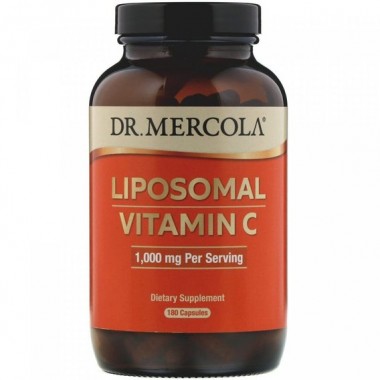 Витамин C Dr. Mercola Liposomal Vitamin C 1000 mg 180 Caps MCL-01559