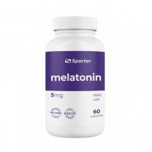 Мелатонин для спорта Sporter Melatonin 5 mg 60 Caps