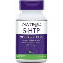 Триптофан Natrol 5-HTP 50 mg 45 Caps Триптофан Natrol 5-HTP 50 mg 45 Caps