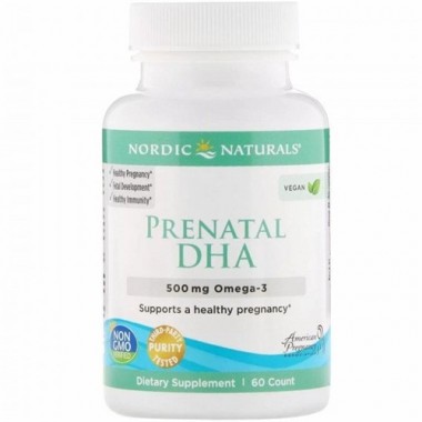 Омега 3 Nordic Naturals Prenatal DHA 500 mg 60 Count