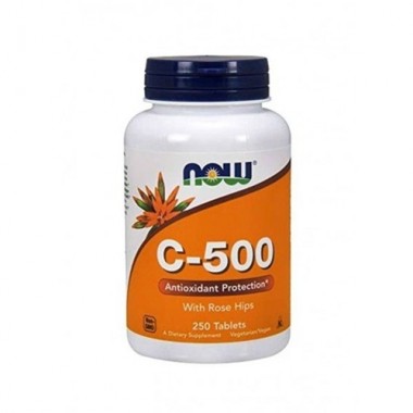 Витамин C NOW Foods Vitamin C-500 Rose Hips 250 Tabs Витамин C NOW Foods Vitamin C-500 Rose Hips 250 Tabs