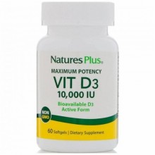 Витамин D Nature's Plus Vitamin D3 10.000 IU 60 Caps Витамин D Nature's Plus Vitamin D3 10.000 IU 60 Caps