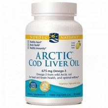 Жир из печени трески Nordic Naturals Arctic Cod Liver 1000 mg 90 Soft Gels Great Lemon taste Жир из печени трески Nordic Naturals Arctic Cod Liver 1000 mg 90 Soft Gels Great Lemon taste