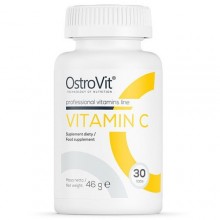 Витамин C для спорта OstroVit Vitamin C 30 Tabs