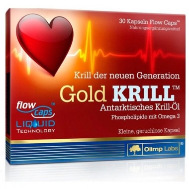 Омега для спорта Olimp Nutrition Gold Krill 30 Caps Омега для спорта Olimp Nutrition Gold Krill 30 Caps
