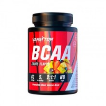 Аминокислота BCAA для спорта Vansiton BCAA 300 g /60 servings/ Fruit Punch