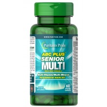 Витаминно-минеральный комплекс Puritan's Pride ABC Plus Senior Multivitamin 60 Caplets