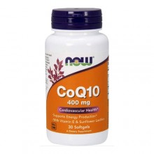 Коэнзим NOW Foods CoQ10 400 mg 30 Softgels