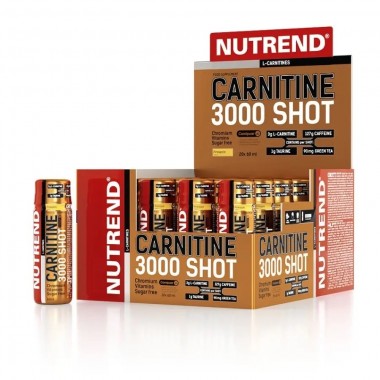 Жиросжигатель для спорта Nutrend Carnitine 3000 Shot 20 х 60 ml Pineapple
